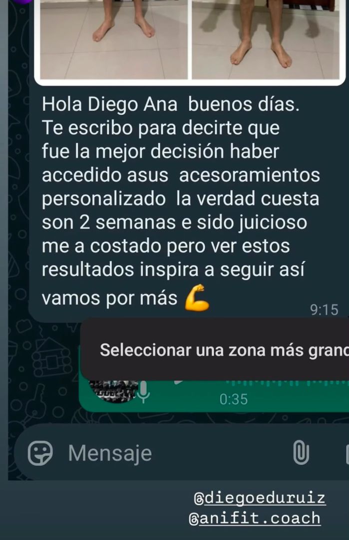 Testimonio VASFIT